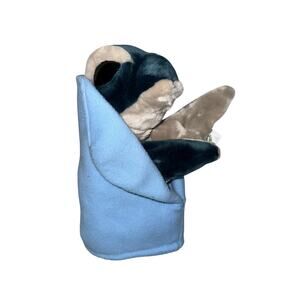 NWT Wild Republic Zoo Babies Puppet plush sea turtle stuffed animal blanket 2008